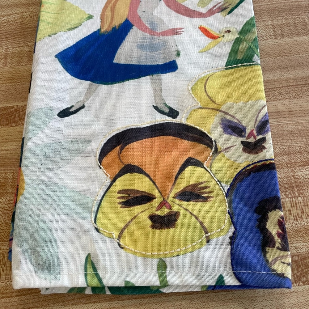 Alice in Wonderland Tea Towel Mary Blair 70th - Picture 4 of 7